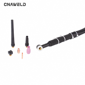 WP-9 Thủ Công Hàn <span class=keywords><strong>TIG</strong></span> CNAWELD Chứng Nhận CE Đèn Hàn Cầm Tay Màu Đen Làm Mát Bằng Khí <span class=keywords><strong>WP9</strong></span> Đầu Đèn Hàn Kempi <span class=keywords><strong>Tig</strong></span> - Product Image 2