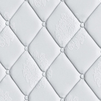 Conception ergonomique avec mousse à mémoire de forme et ressorts ensachés, livraison rapide, anti-acariens, hypoallergénique pour hôtel, appartement, maison