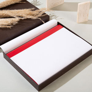 Scatole <span class=keywords><strong>in</strong></span> Carta Ecologica Texturizzata Lionwrapack per Regali, Logo Personalizzato, Coperchio e Base per Quaderni, Libri, Penne, Regali Aziendali - Product Image 4