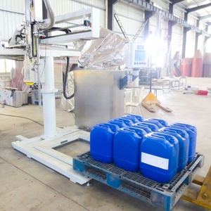 Machine de remplissage pneumatique de palette de type visuel automatique pour le baril de seau d'IBC de tambour de jerrican pour l'industrie chimique d'huile en plastique - Product Image 6
