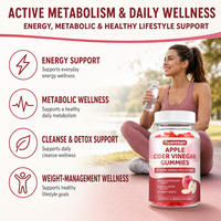 Gummies OEM Biologiques Keto ACV Véganes Marque Privée avec Algues Marines, Ashwagandha, Vitamines, Biotine et Vinaigre de Cidre de Pomme
