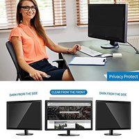 Filtre de confidentialité Axidi pour écran de moniteur, protection d'écran de confidentialité pour ordinateur de bureau