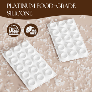 SILIKOLOVE <span class=keywords><strong>Molde</strong></span> de Silicona <span class=keywords><strong>para</strong></span> Hornear Pasteles, Personalizado de Fábrica, Forma de Donut, Antiadherente LFGB, Sin BPA, Marco Metálico Inodoro, <span class=keywords><strong>para</strong></span> Repostería Casera - Product Image 2