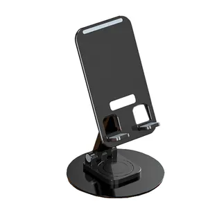 Scrivania di vendita calda 360 supporto per telefono cellulare da scrivania girevole in metallo supporto universale per Tablet da scrivania