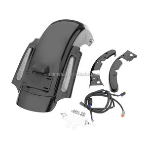 Sistema de Guardabarros Trasero Estilo CVO XINMATUO XF2906C70 para <span class=keywords><strong>Harley</strong></span> <span class=keywords><strong>Davidson</strong></span> Touring <span class=keywords><strong>Electra</strong></span> <span class=keywords><strong>Glide</strong></span> 2009-2013 - Product Image 2