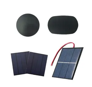 Pengisi daya panel surya mini kustom 1w 5w 6w 10w panel surya kecil epoksi Panel surya Mini