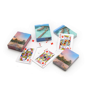 Cartes à Jouer au <span class=keywords><strong>Design</strong></span> Scénique Créatif, Impression Couleur Intégrale, Taille Standard, Cartes de Jeu, Cadeaux de Divertissement et de Loisirs - Product Image 4