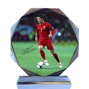 Set di Statuette di Superstar del Calcio: <span class=keywords><strong>Ronaldo</strong></span>, Mbappé, Haaland, Kane, Neymar, Messi, Giocattoli Souvenir - Product Image 4