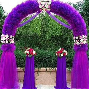 Arche en métal pour mariage, jardin, décoration de fête nuptiale, Pergola en métal, à assembler librement, 2 tailles - Product Image 4