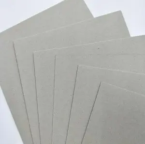 Papan kardus kertas abu-abu daur ulang tebal tiongkok kualitas Premium papan abu-abu 600gsm