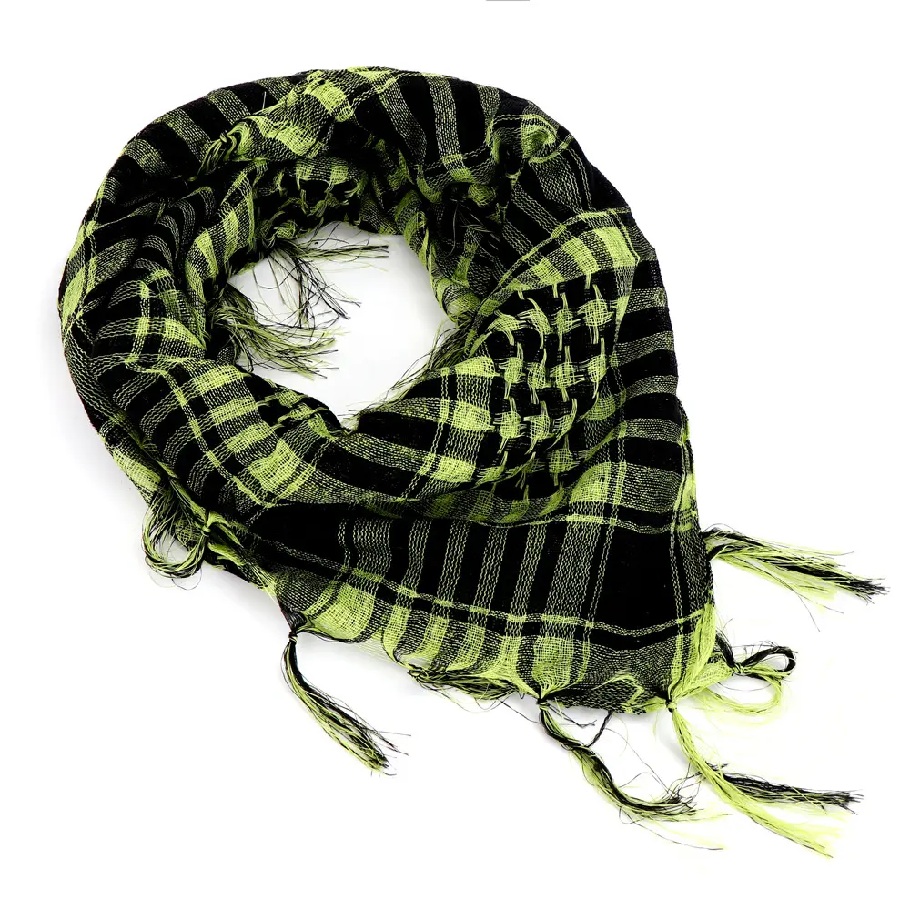 Winter Warm Arab Shemagh Keffiyeh Scarves Shawls Black And White Plaid Square Wrap Towel Grid Scarf For Man Women