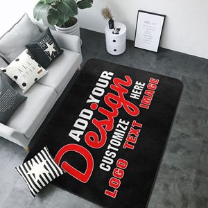 Alfombra Personalizada con Diseño de Foto o Logotipo, Alfombras Decorativas Lavables y Antideslizantes para el Hogar, Dormitorio, Sala de Estar u Oficina - Product Image 4