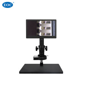 EOC 11 pouces lumière LED mesurant 60FPS vidéo numérique électronique intégré moniteur <span class=keywords><strong>Microscope</strong></span> pour réparation soudure puce monoculaire - Product Image 5