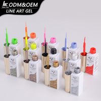 Fournisseurs professionnels d'ongles, vente en gros de vernis à ongles gel pour peinture d'art d'ongle, logo personnalisé OEM, marque privée, peinture de gel UV pour ongles