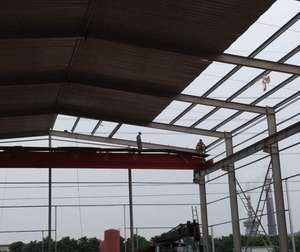 Grúa Puente Eléctrica Monoviga para Manejo de Materiales Industriales, Motor Nuevo Usado para Taller o Almacén - Product Image 5