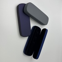 En stock – Étui portable vide pour stylos, réutilisable, écologique, en PU, option logo personnalisé