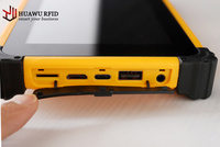 Tablette PDA mobile avec système Android HUAWU, lecteur de balises RFID UHF portable Iso18000-6c