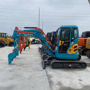 Excavadora sobre orugas Kubota 25 precio de fábrica 99% nueva 100% Lista de alta calidad en Stock Hitachi Kobelco excavadora usada Original venta - Product Image 2
