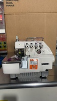 Machine à Coudre Industrielle Siruba 747 Surjeteuse Quatre Fils à Alimentation Manuelle, Neuf, Mécanisme d'Engrenage, Point de Surjet