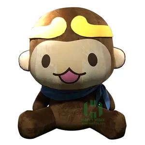 Mono de peluche de 3m, personaje de dibujos animados inflable, el rey, mono, Sun, Wukong, Rey Mono guapo, precio barato