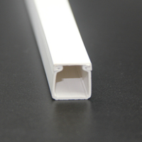 Goulotte de protection de câbles en PVC rigide de style européen - Sans halogène, ignifuge, résistant aux UV et à la chaleur pour fils électriques