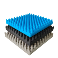 Panneaux combinés diffuseurs et absorbeurs d'ondes acoustiques (Polyuréthane) - Isolation phonique écologique et ignifuge pour studios de musique et entrepôts