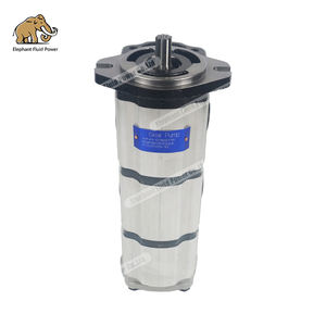 Pompe à déplacement fixe 31+31+11 OEM 10189715 Pompe à triple engrenage pour bétonnière SCHWING - Product Image 5