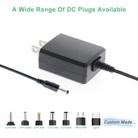 Çıkış 24v 500ma güç adaptörü girişi 220V 0.4A DC AC 100-240V 50/60hz su geçirmez ABS, PC abd (JP) duvar montaj tipi 3 yıl fiş