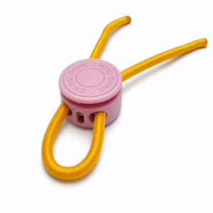 Cordon de serrage en métal avec cordon, en alliage de zinc, élastique, pour vêtements de mode, avec embout en forme de nez de cochon - Product Image 2