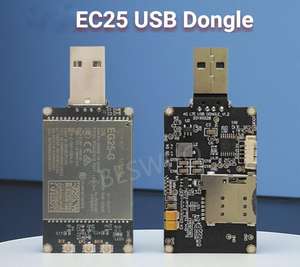 QuecteEC25 R2.1 4G LTE USB Dongle 150Mbps Linux/Android Plug & Play Módem DualSIM para IoT Trabajo remoto GNSS Módem USB habilitado - Product Image 2