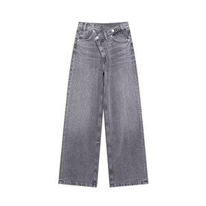 Quần dài nữ Ecowalson Fashion Streetwear cạp chun, size lớn, chất liệu denim vintage, thích hợp mặc hàng ngày, dự tiệc, công sở - Product Image 6