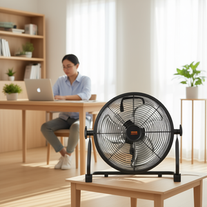 Ventilateur portable Vevor de 12 pouces, sans fil, rechargeable, haute vitesse, pour la maison et le bureau, construction métallique - Product Image 2