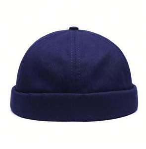 Chapeau d'été sans bord style coréen pour femme, motif pastèque et peau de melon, tendance Yuppie, mode sauvage pour homme, à carreaux et à pois - Product Image 5