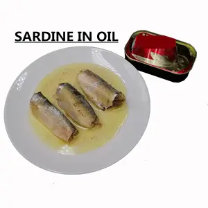 Melhor Fornecedor de Alimentos Enlatados Em Conserva Sardinha Peixe Saudável/Atum/Cavala