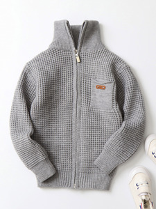 Autunno inverno maglione a collo alto da <span class=keywords><strong>bambino</strong></span> personalizzato Cashmere e cotone nuovo <span class=keywords><strong>dolcevita</strong></span> alla moda per bambini - Product Image 3