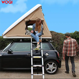 Auvent multifonctionnel populaire WOQI pour l'extérieur, imperméable, coque rigide, pliable, automatique, tente de toit de voiture 4*4 - Product Image 5