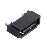 Connecteur de disque dur BTB à pas de 1.27mm prise femelle SATA 7P connecteur carte à carte à fente unique, SMT IP20, connecteurs Mezzanine