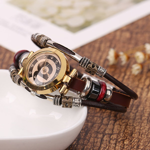 Orologi da polso in pelle Vintage alla moda orologi da polso Casual Love Heart orologio da polso orologio al quarzo elogio Feminino regalo - Product Image 4