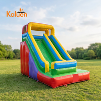 Vente directe d'usine, toboggan gonflable sec 3*5m, toboggan gonflable sec et humide, château gonflable, toboggan géant pour enfants