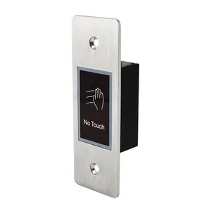 Flush-Mounted Door Release Button Infrared Sensor No Touch Exit Button