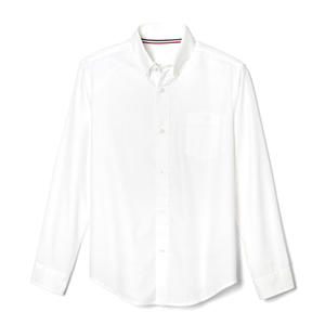 Camisa Casual de Negocios para Hombre en Mezcla de Algodón y Poliéster con Cuello Abotonado y Mangas Largas para Oficina - Product Image 2