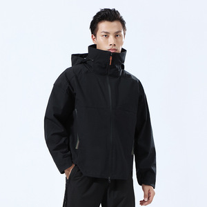 Veste <span class=keywords><strong>de</strong></span> <span class=keywords><strong>ski</strong></span> 3 en 1 imperméable à capuche pour <span class=keywords><strong>homme</strong></span> Doublure matelassée coupe-vent amovible <span class=keywords><strong>Manteau</strong></span> d'hiver pour l'extérieur Parka - Product Image 5