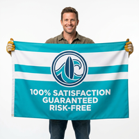 Banderoles personnalisées pour le jour du match, impression couleur, résistantes à la décoloration, imperméables, durables, écologiques, pour encourager au stade, n'importe quel design de logo