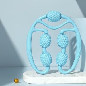 <span class=keywords><strong>Yoga</strong></span> Levert Vijfwielige Cirkelvormige Beenklem Spierontspanning Kuitspiermassage-Stickmassage-Ring - Product Image 3