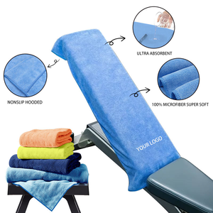 कस्टम लोगो कसरत फिटनेस बेंच तौलिए जिपर जेब के पसीने के साथ कस्टम लोगो कसरत फिटनेस बेंच तौलिए - Product Image 3