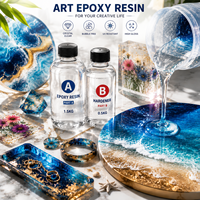 Bahan Resin Premium DIY 3:1 untuk Proyek Cetakan Seniman Kreatif dan Barang Buatan Tangan Kustom