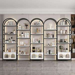 Exhibidores Modernos Personalizados para Cosméticos, Mueble de Exhibición, Soporte para Exhibición de Maquillaje, Vitrina de Pared para Tiendas Minoristas y Salones de Belleza - Product Image 2