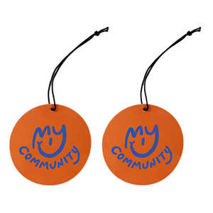 معطر هواء ورقي معلق للسيارة بتصميم مخصص للترويج، برائحة خفيفة وغير مهيجة - Product Image 2