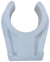 Collier de serrage pour tuyau simple en plastique en forme de U, clip pour tuyau, accessoires en PE