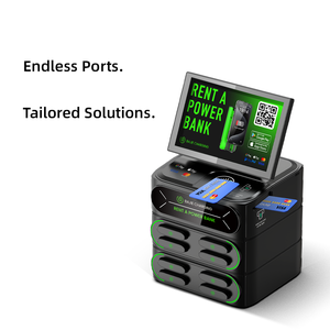 Station de Recharge Commerciale Extérieure Bajie à 12 Emplacements, Partage de Batteries Externes, Production OEM ODM d'Usine - Product Image 3